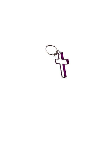 The Holy Cross Keychain Plastic Type - Image 10