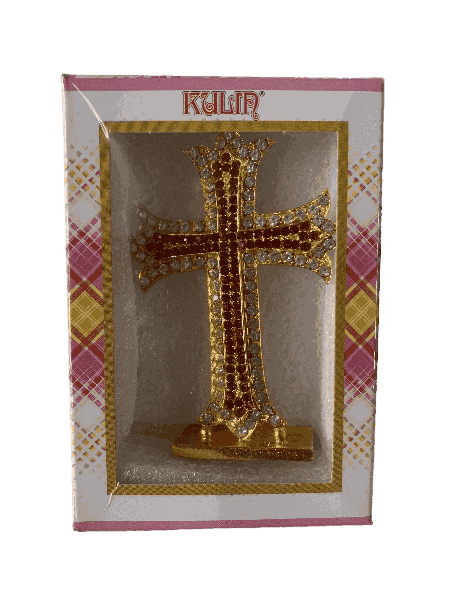 Car Stand with Stones in Holy Cross Big Size