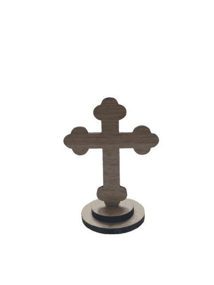 Cross Stand Wood - Image 2