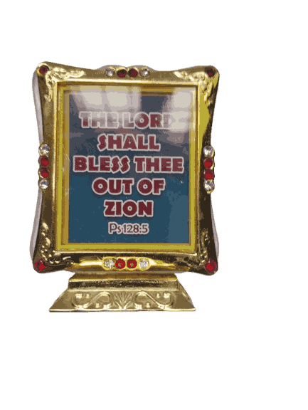Glass Stand with Bible Verses Square Shape - Image 2