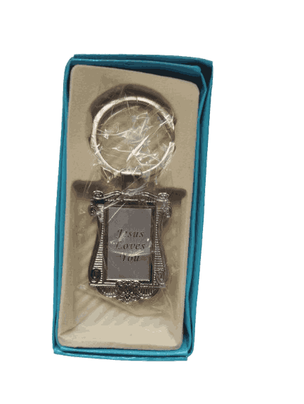 Gift Keychain Jesus Loves You - Image 2