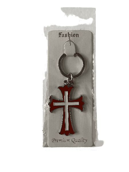 Gift Keychain Metal Holy Cross Type 6 - Image 2