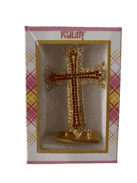 Car Stand with Stones in Holy Cross Big Size - Image 2