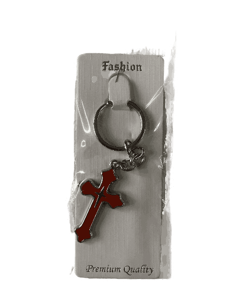 Gift Keychain Metal Holy Cross Type 5 - Image 3