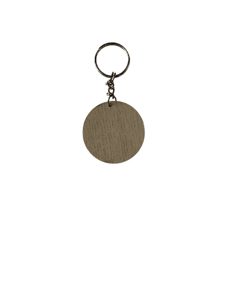 Wooden Cross Keychains with Bible Verses Round Shape Model 1 - Image 4