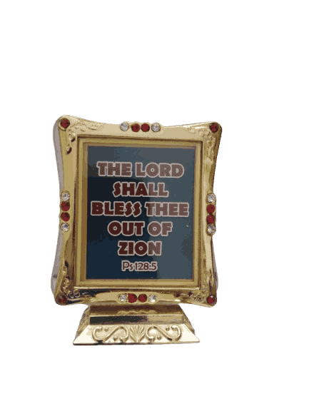 Glass Stand with Bible Verses Square Shape - Image 4