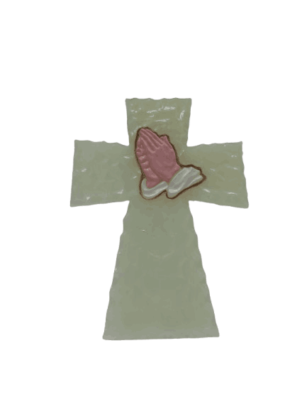 The Holy Cross Radium Prayer Hands - Image 4