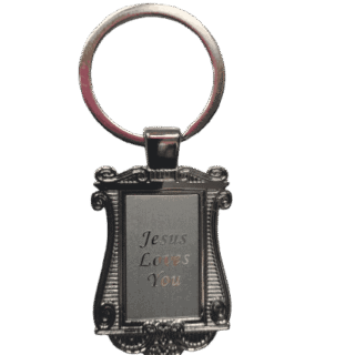 Gift Keychain Jesus Loves You