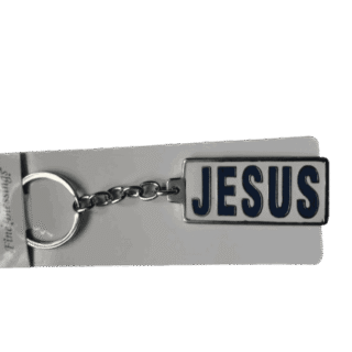 Metal Keychain Jesus