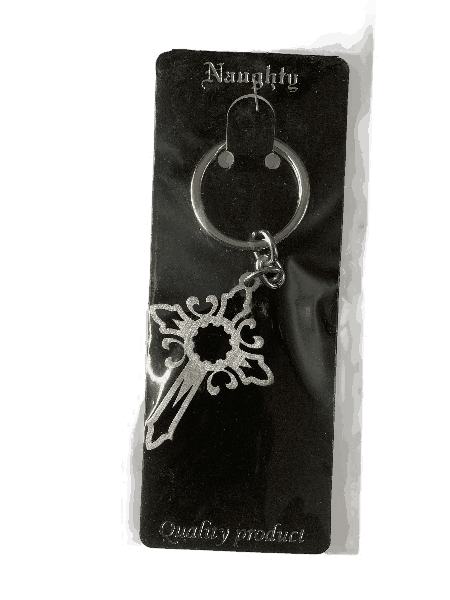 Gift Keychain Metal Holy Cross Type 7