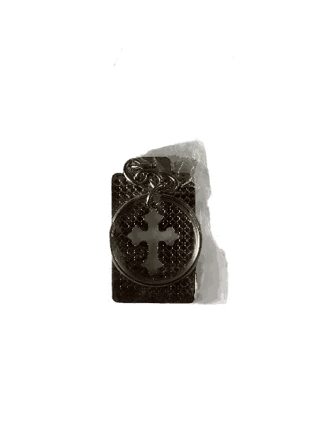 Metal Keychain with Holy Cross Square Shape Model 1 - Image 9