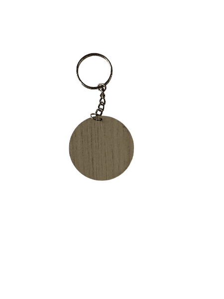 Wooden Cross Keychains with Bible Verses Round Shape Model 1 - Image 9