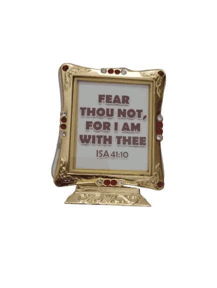 Glass Stand with Bible Verses Square Shape - Image 10