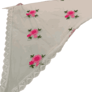 Church Prayer Scarf for Ladies - Scarf with Embroidering (with various colors)