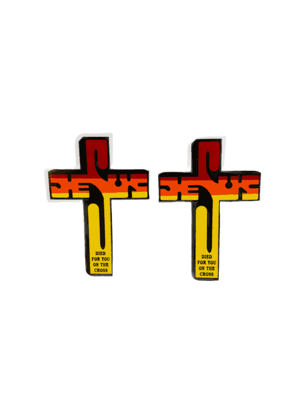 Jesus Died for you on the Cross Sticker - Image 5