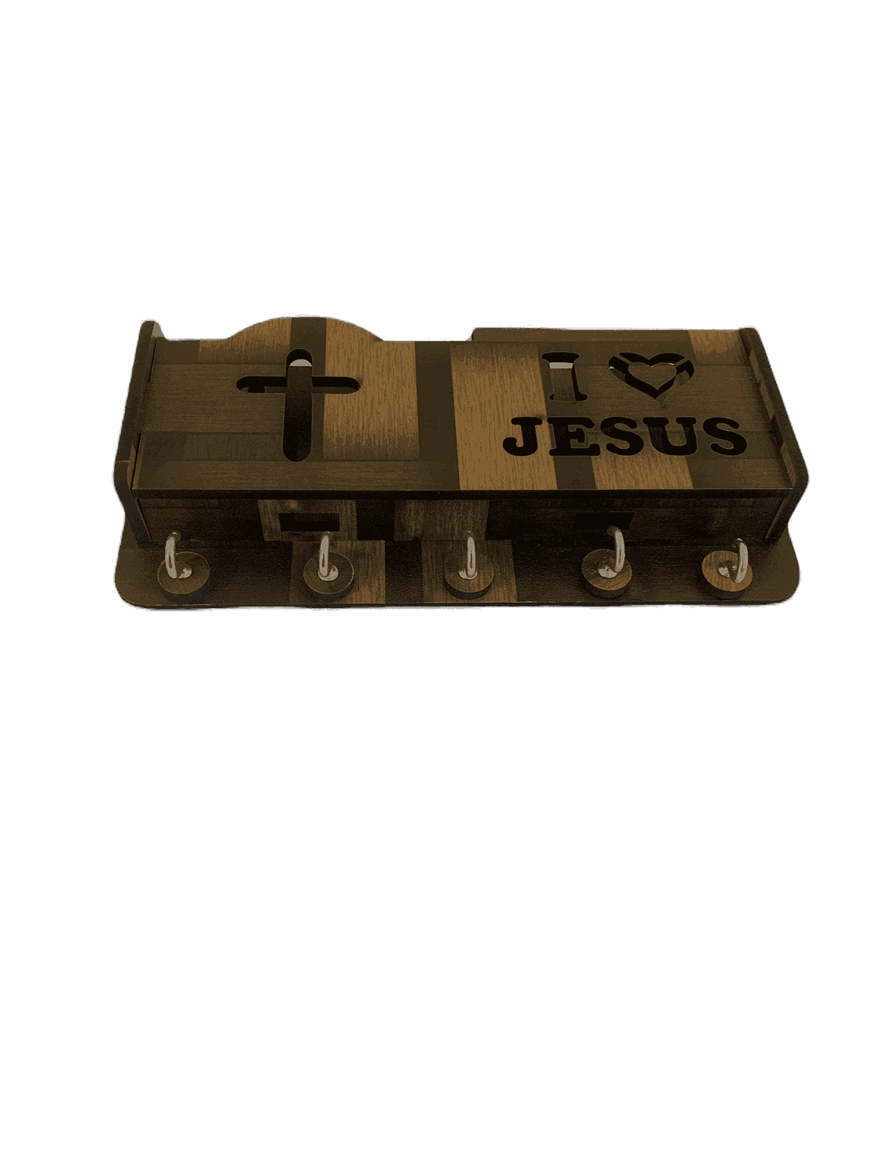 Wooden Key Holder with Bible Verses Big Size - Image 5