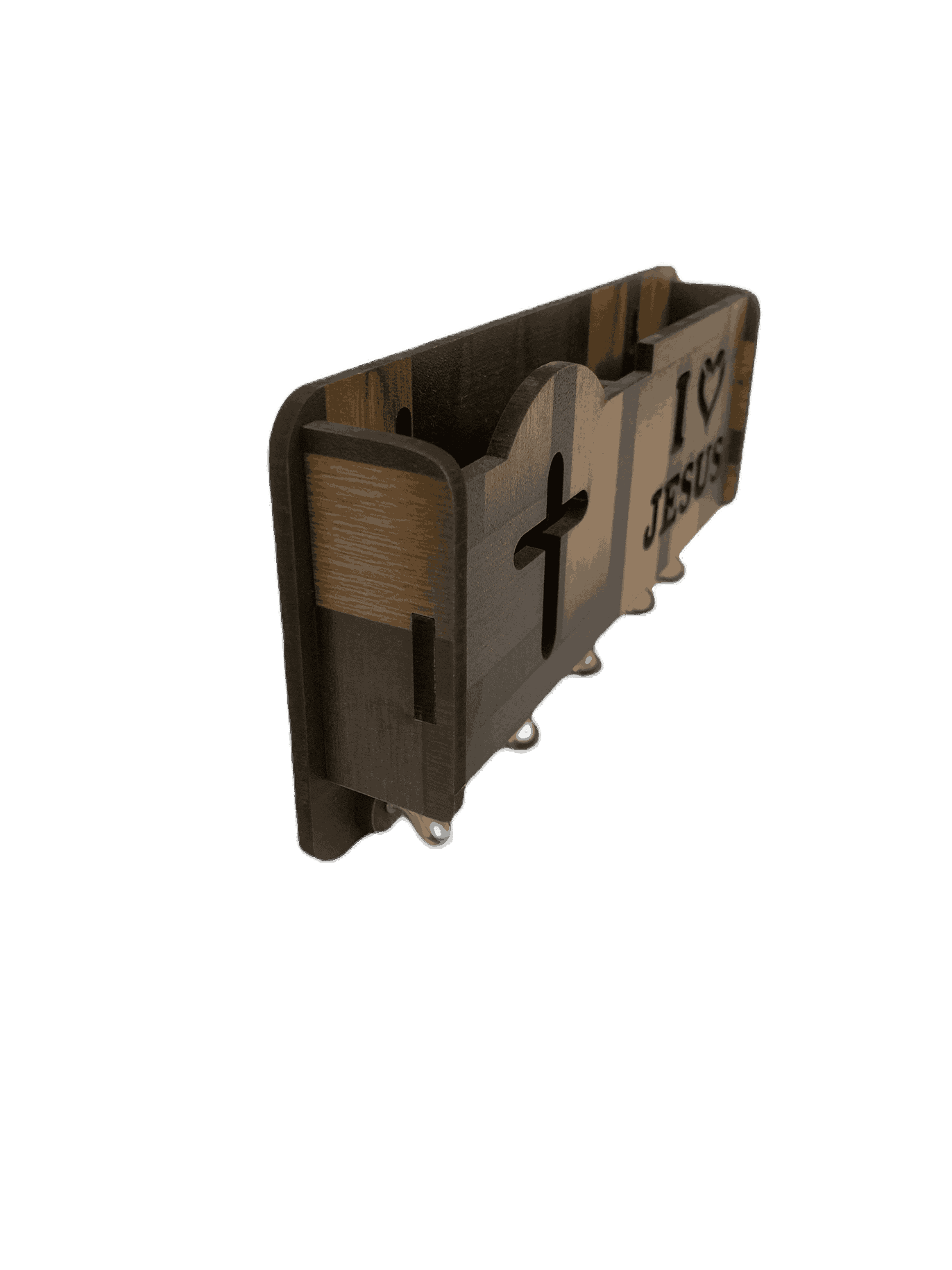 Wooden Key Holder with Bible Verses Big Size - Image 7