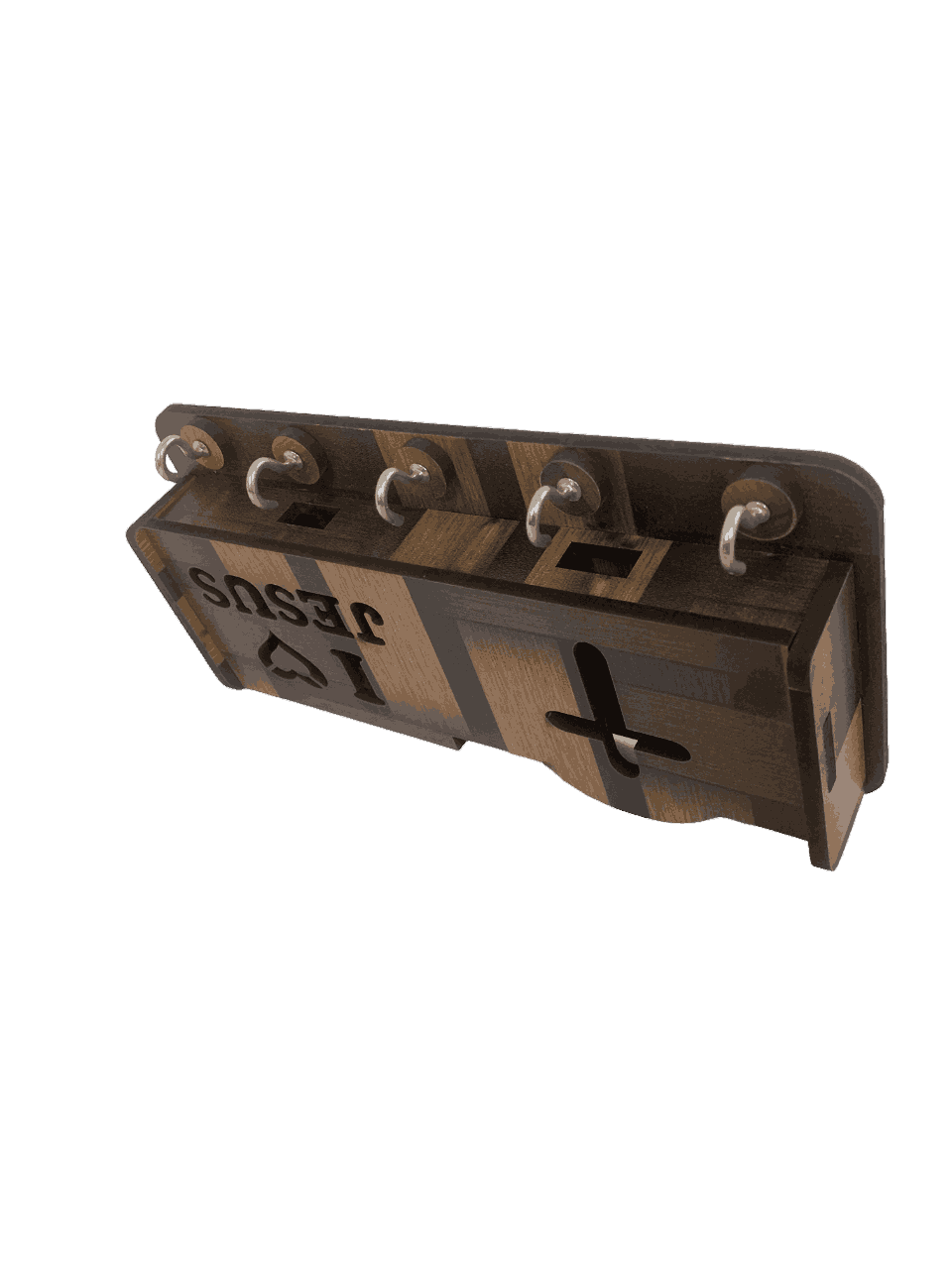 Wooden Key Holder with Bible Verses Big Size - Image 8