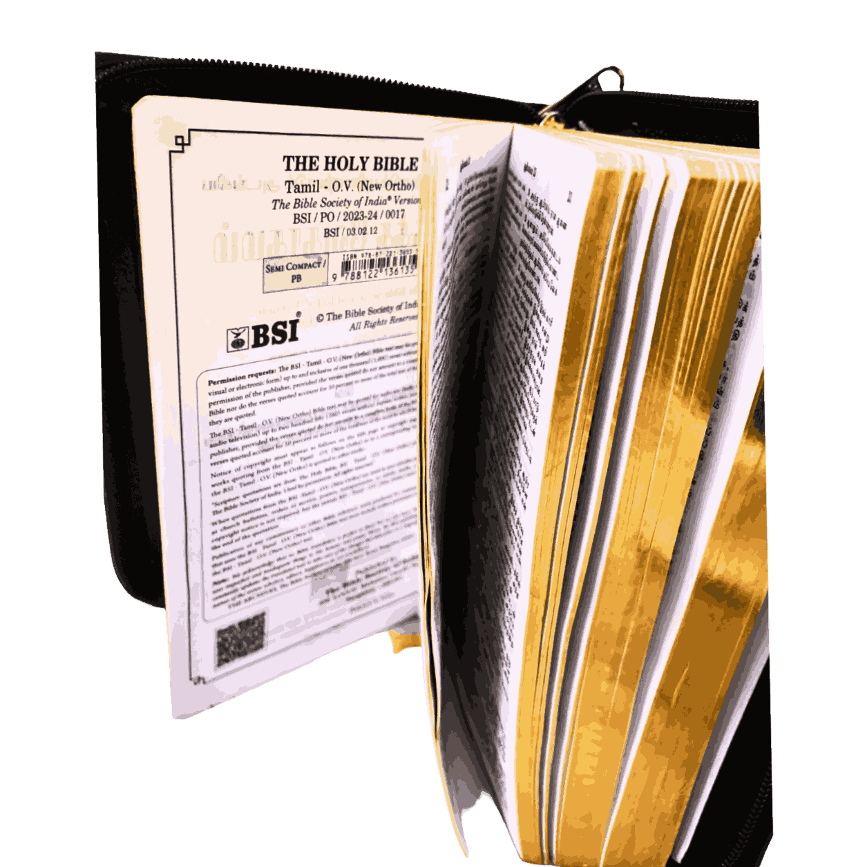 Crown Size Black Colour Gilt Binding (11.75cm x 18.5cm) - Image 8