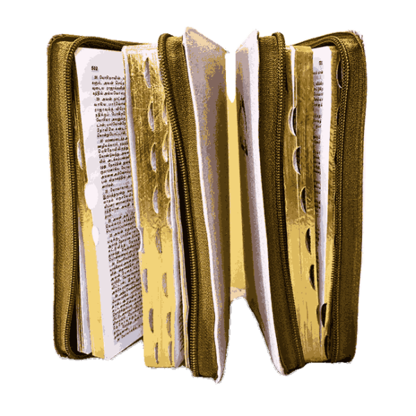 திருமண வேதாகமம் Tamil B.S.I. Wedding Bibles Kilt Binding with Index (2 Nos.) (with various colors) - Image 3